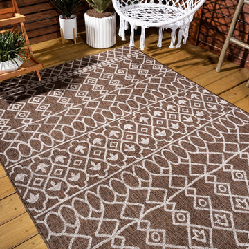 Kafel Tribal Bohemian Indoor/outdoor Area Rug